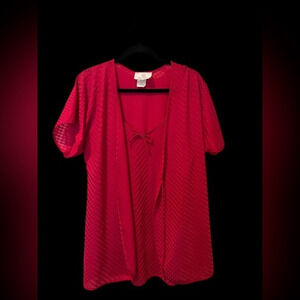 Vintage nightgown and‎ robe